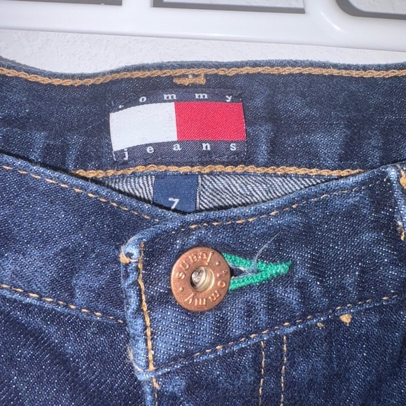 90s Tommy Jeans Denim Shorts Classic Vintage 1990s Y2K Tommy Hilfiger - Picture 5 of 11